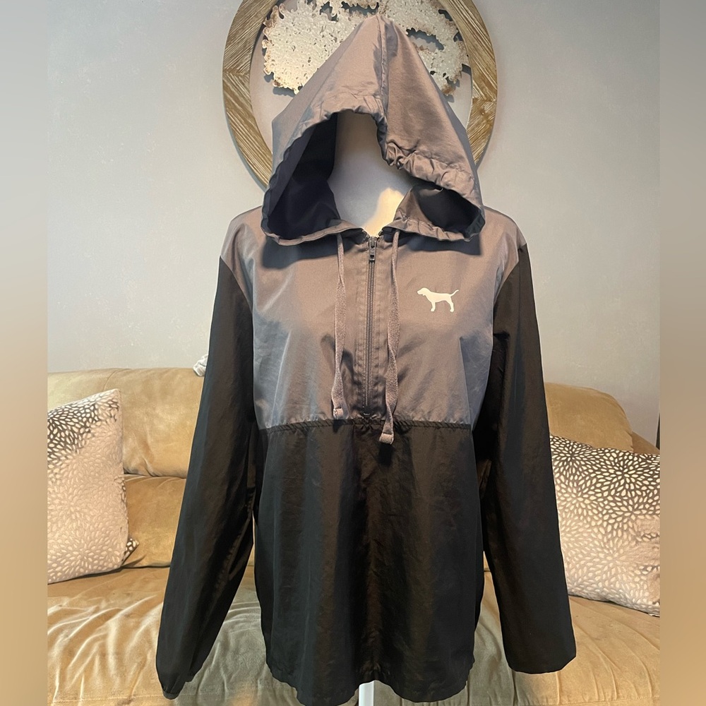 Victoria’s Secret pink pullover windbreaker
